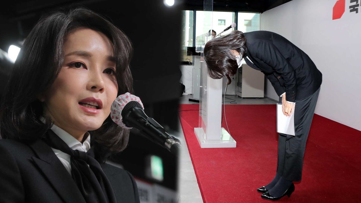 韩总统人选尹锡悦妻子就虚报履历向国民道歉
