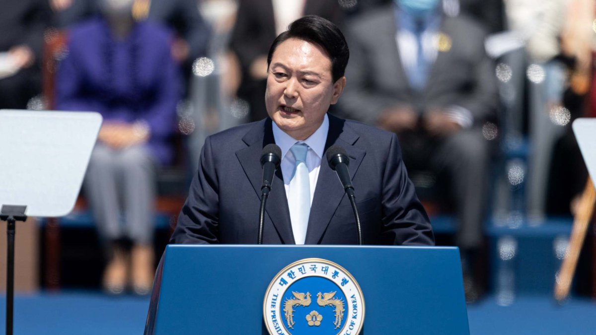 韩国总统尹锡悦正式就职