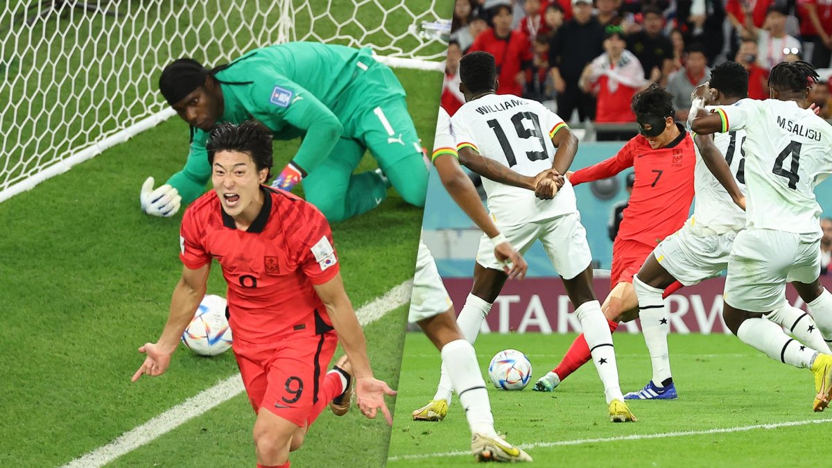 世界杯韩国队2比3憾负加纳队