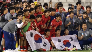 U23亚洲杯韩国以1比0战胜日本晋级八强