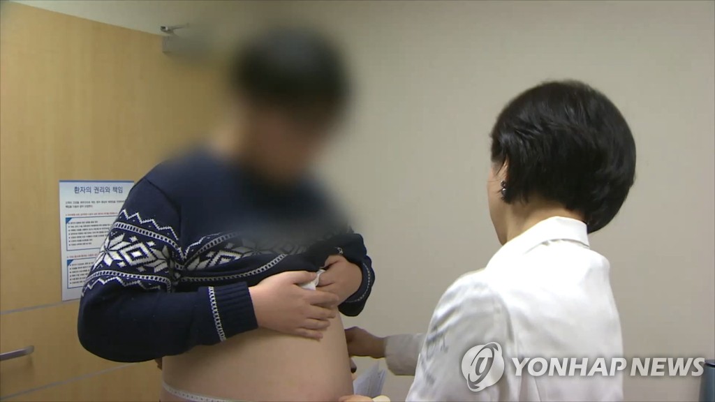 调查：韩国四分之一中小学生肥胖