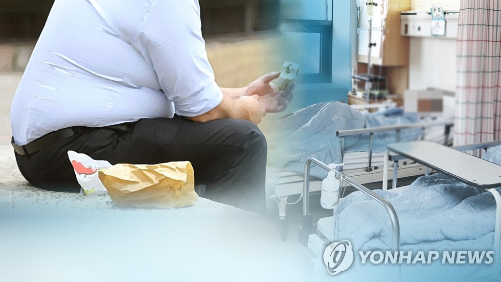 调查：韩去年成年人肥胖率略降