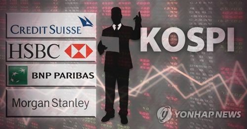 韩国股市时隔3年再现外资净卖出