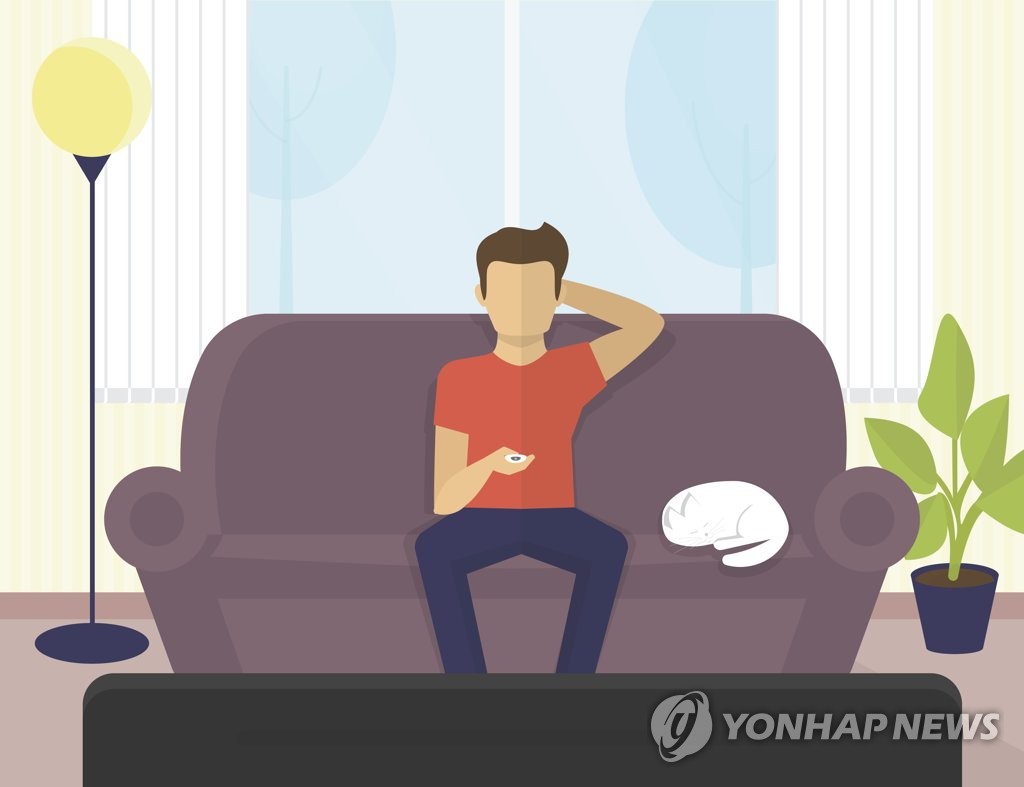 调查：疫情下韩国人看手机和电视时间均增加