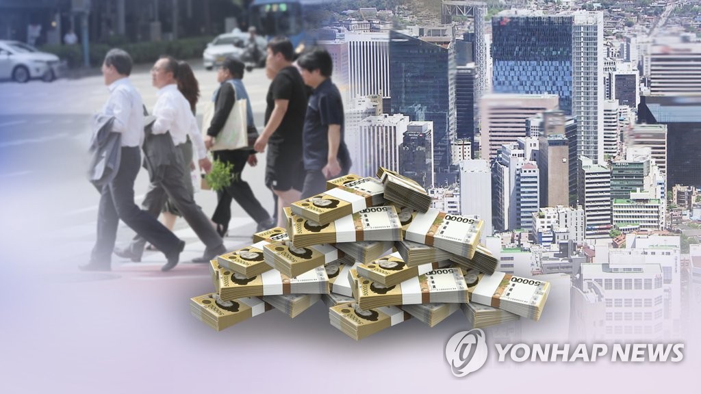 2020年韩国年收入超50万元者占比近5%
