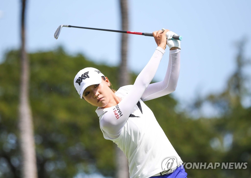 资料图片：莉迪亚·高 韩国女子职业高尔夫球（KLPGA）供图（图片严禁转载复制）