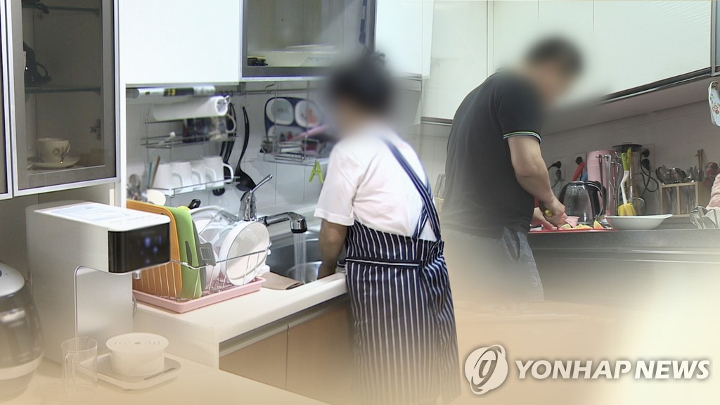 调查：韩逾七成外籍妻子全包家务 - 1