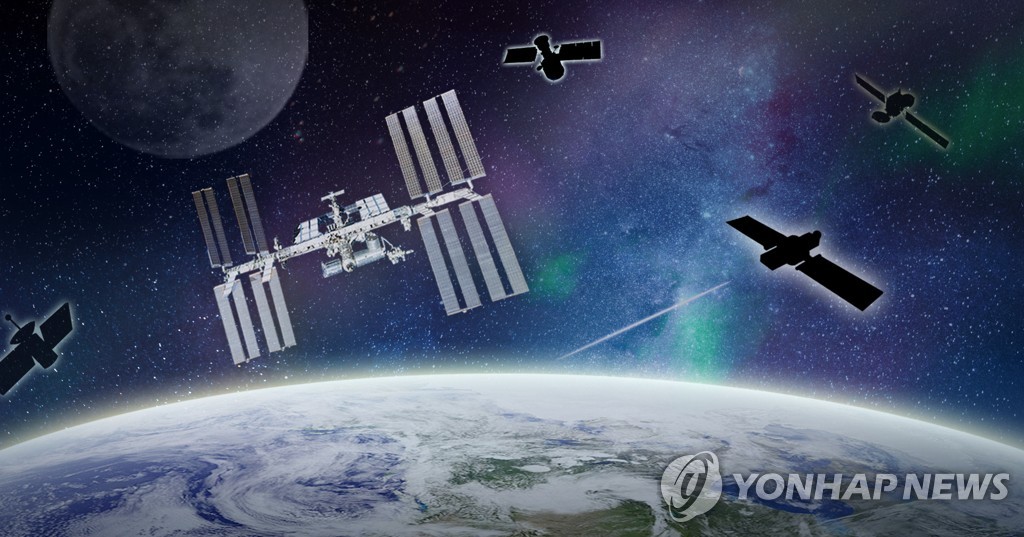 资料图片：人工卫星 韩联社