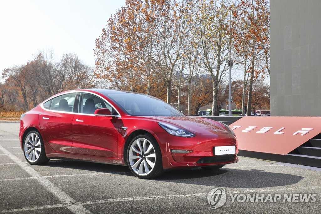 资料图片：特斯拉Model 3 特斯拉供图（图片严禁转载复制）