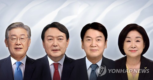 民调：韩总统人选民望李在明34%尹锡悦33%