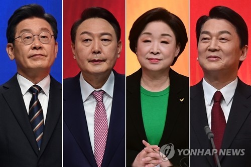 民调：韩总统人选民望尹锡悦42.4%李在明40.2%