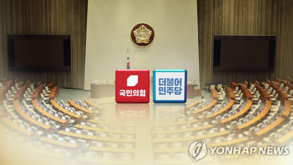 民调：韩明年国会议员选举朝野两党支持率相当