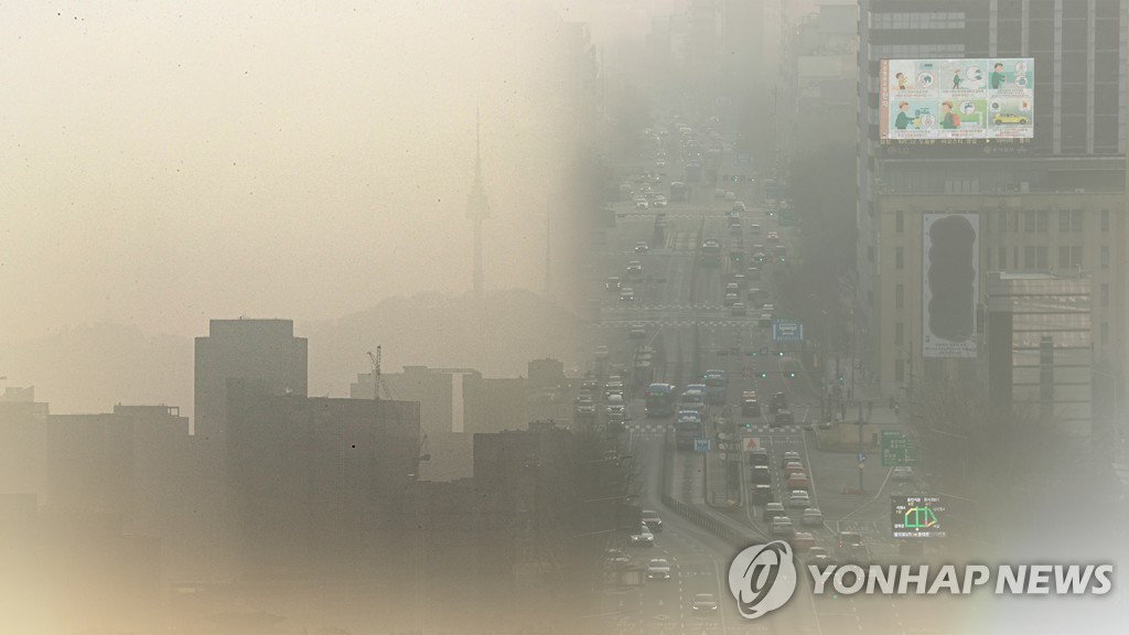 韩气象厅：首尔观测到源自中国沙尘暴