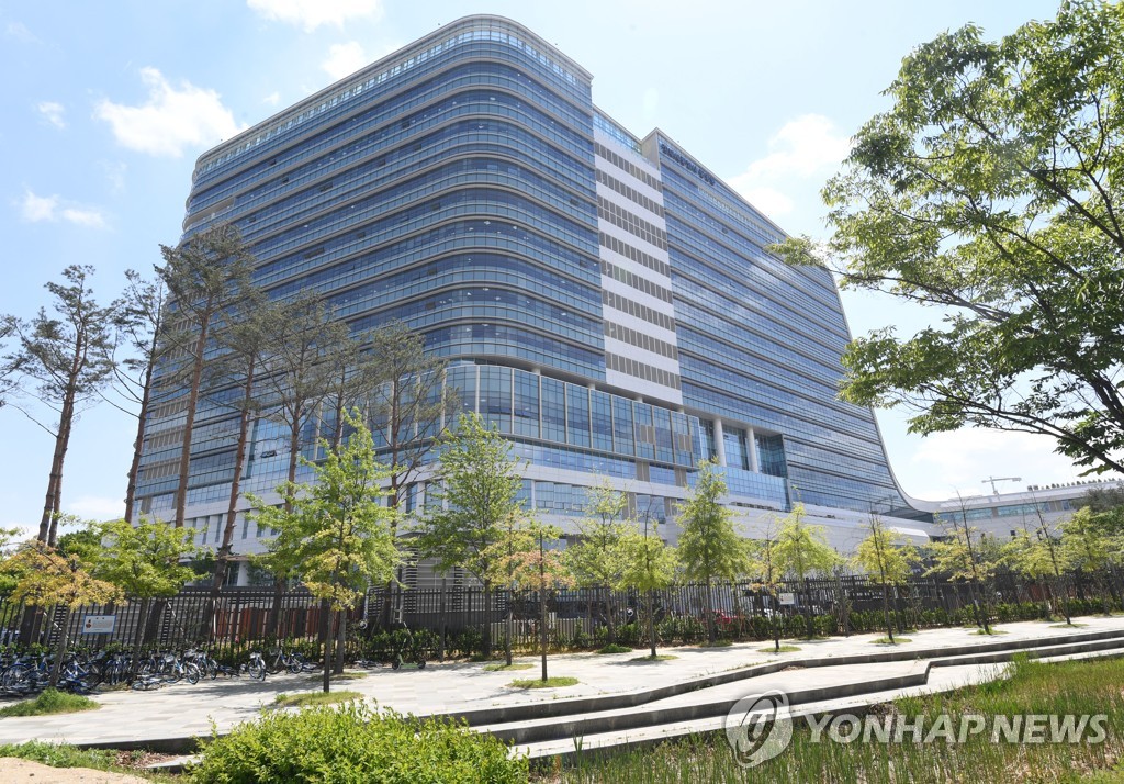 资料图片：位于世宗市的韩国企划财政部大楼 韩联社/企划财政部供图