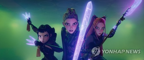K-Pop Demon Hunters poster
