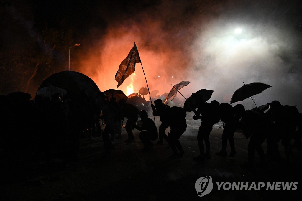 HONG KONG-CHINA-POLITICS-UNREST