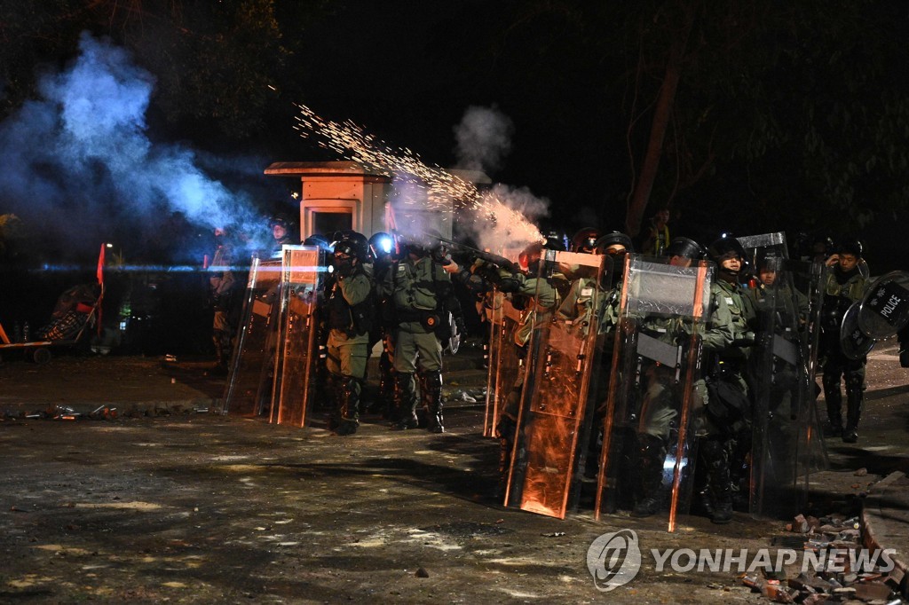 HONG KONG-CHINA-POLITICS-UNREST