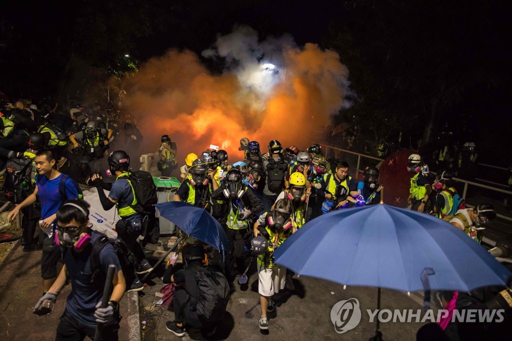 HONG KONG-CHINA-POLITICS-UNREST