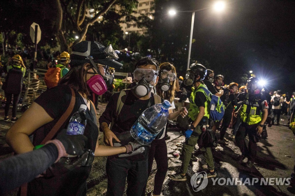 HONG KONG-CHINA-POLITICS-UNREST