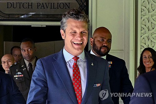 Hegseth unveils project enabling Korea, other allies to repair P-8 maritime aircraft in Indo-Pacific