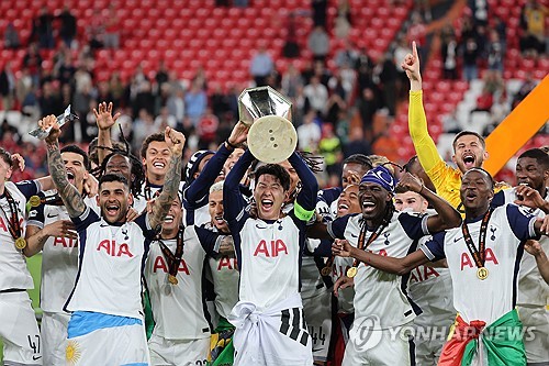 Son Heung-min's Europa League victory, move to U.S. voted top S. Korean sports story of 2025