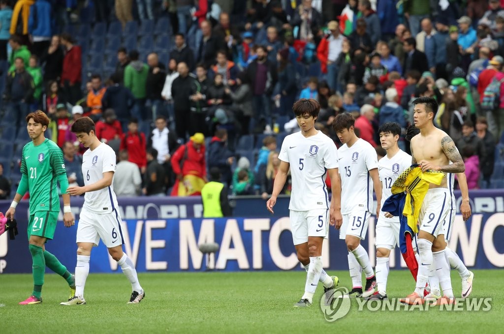 韩国1比6惨败于西班牙