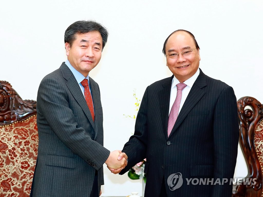 韩联社社长拜会越南总理