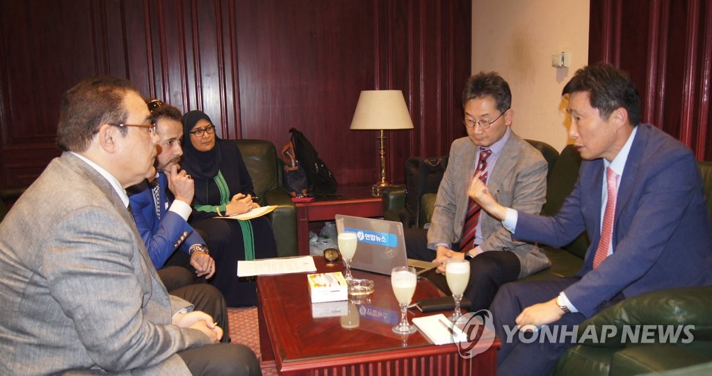 韩联社加强与中东通讯社交流合作