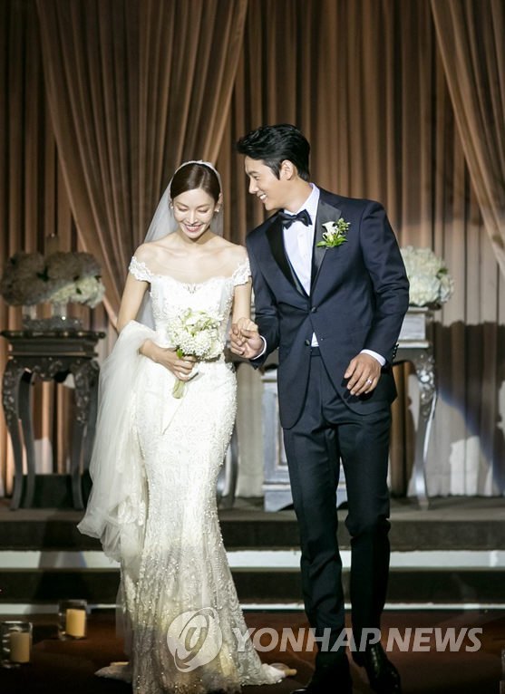 韩国明星婚礼图婚礼图片