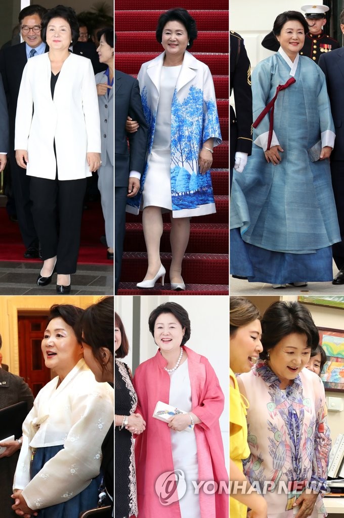 韩国第一夫人的时尚外交