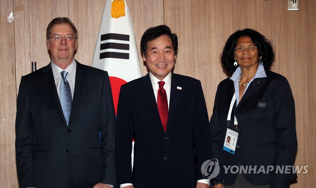 韩总理会见美奥委会主席
