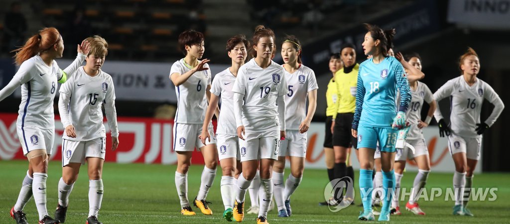 韩国东亚杯女足0-1惜败朝鲜