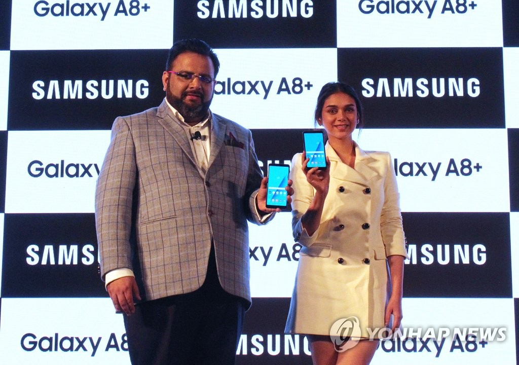 三星Galaxy A8+登陆印度市场