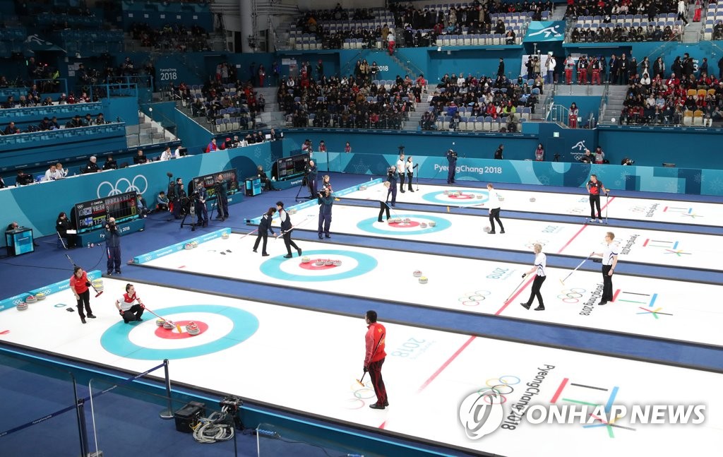 平昌冬奥首场比赛开始