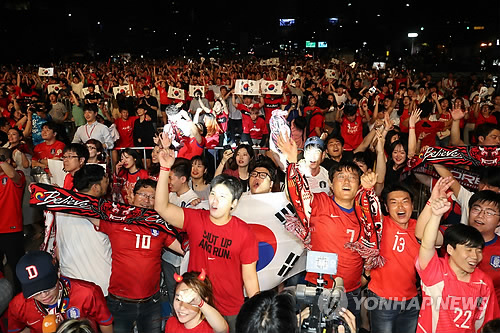 韩警方将在世界杯街头助威现场加大警力部署