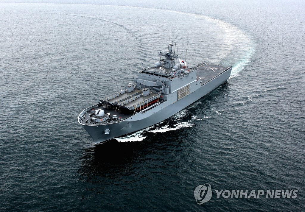 韓國海軍新型兩棲登陸艦