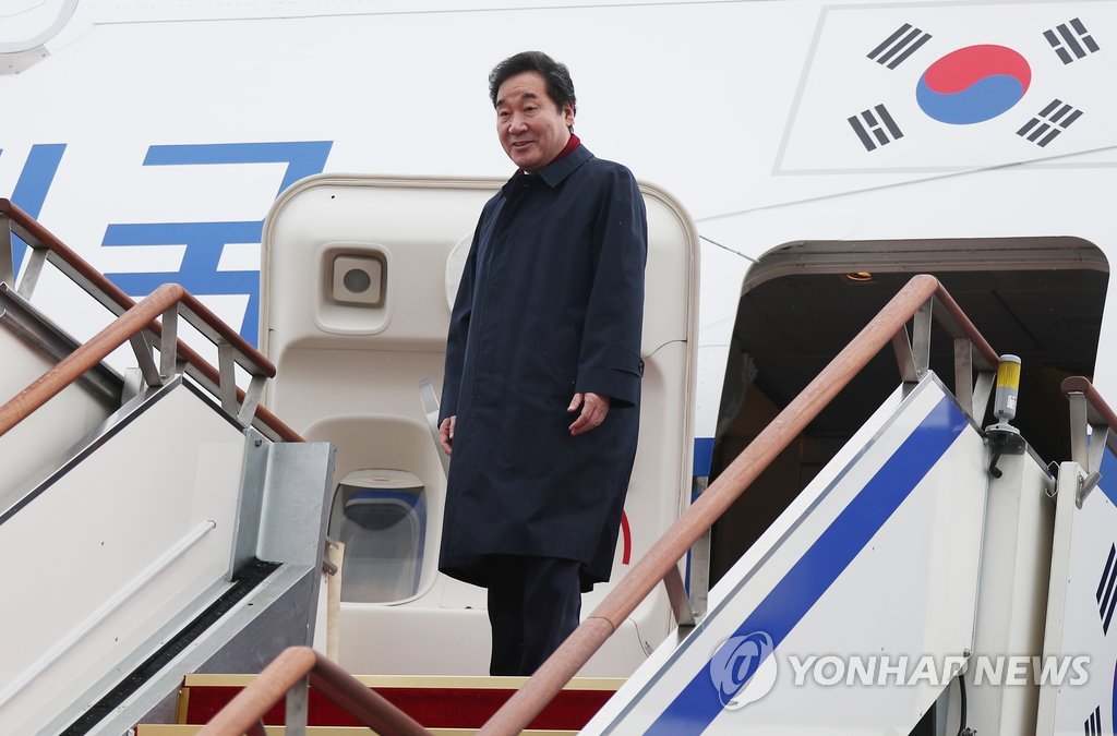 韩总理下周访问蒙古国和中国