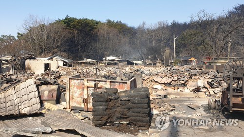 详讯：韩国向朝鲜通报东部山火情况