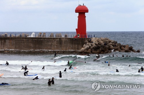 夏日冲浪