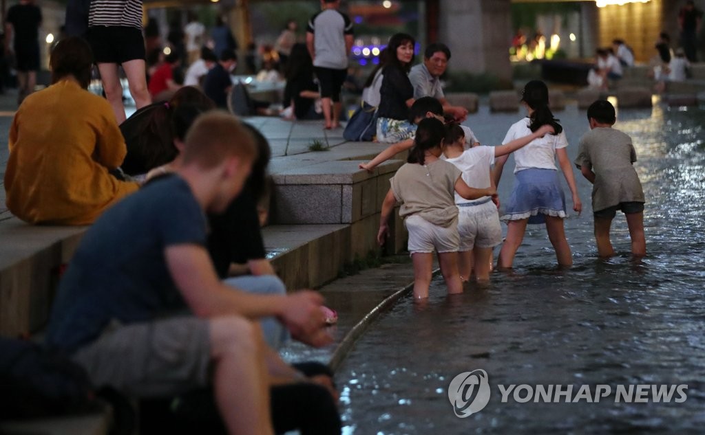 韩国多地日最低气温创下历年6月之最