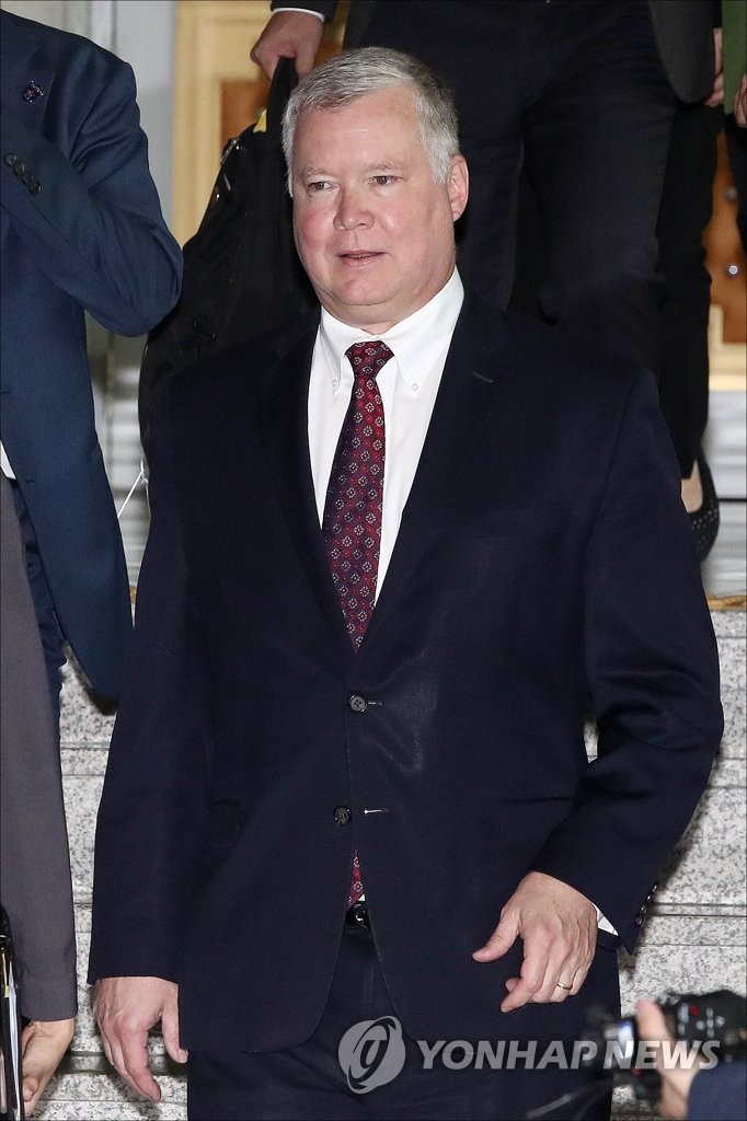 美国对朝特别政策代表比根 韩联社