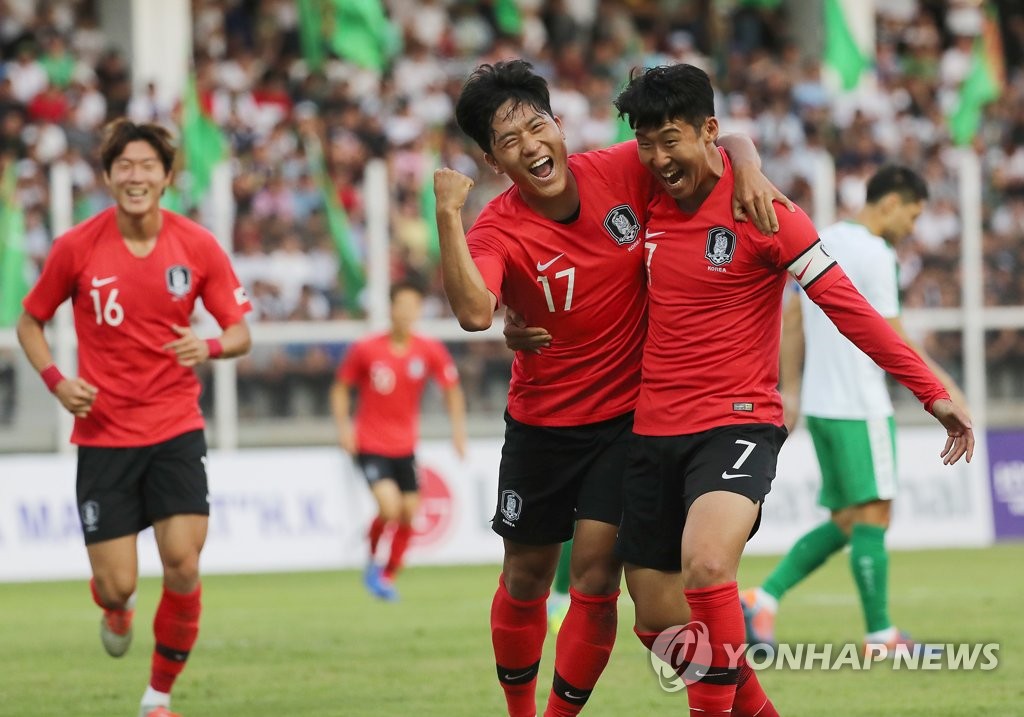 韩国队收获世预赛开门红 韩国队收获世预赛开门红