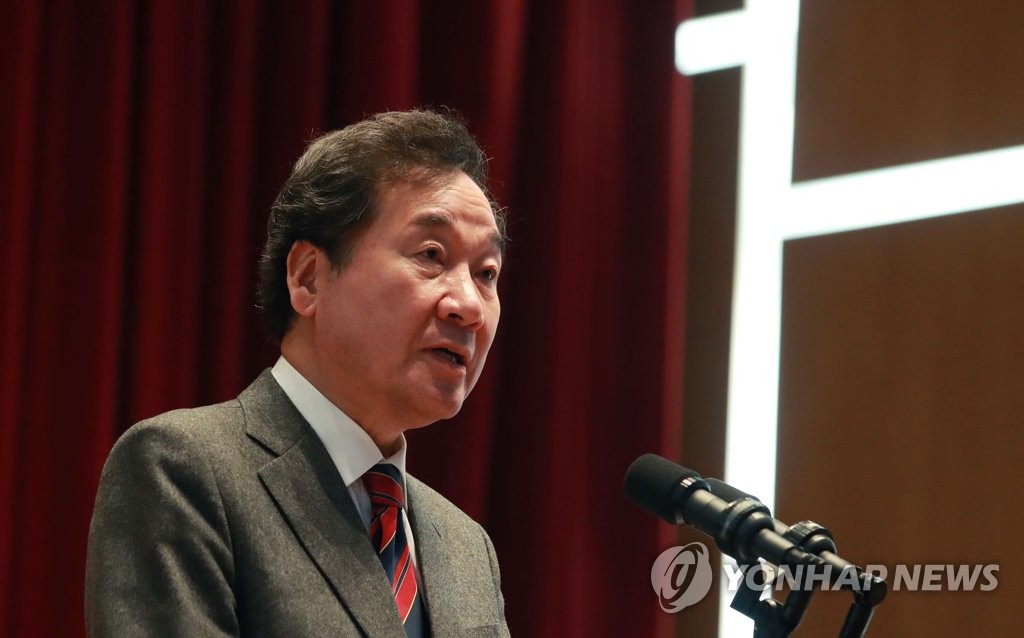 资料图片：韩国国务总理李洛渊 韩联社