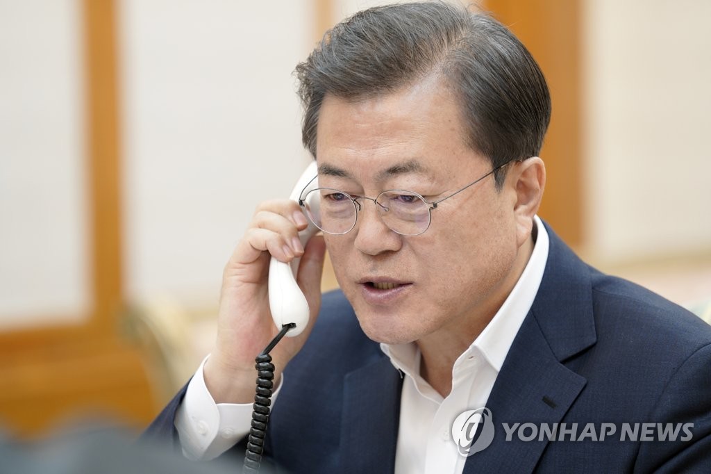 韩加领导人通电话共商合作抗击新冠疫情
