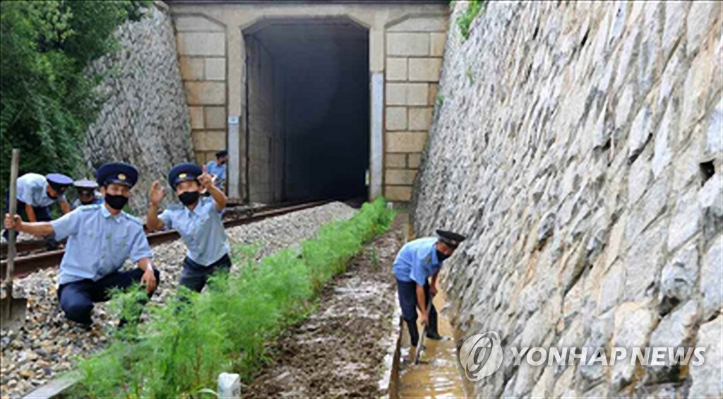 朝鲜检查铁路提前防洪 朝鲜检查铁路提前防洪
