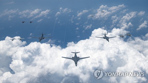 韩美下周实施联合空中演习