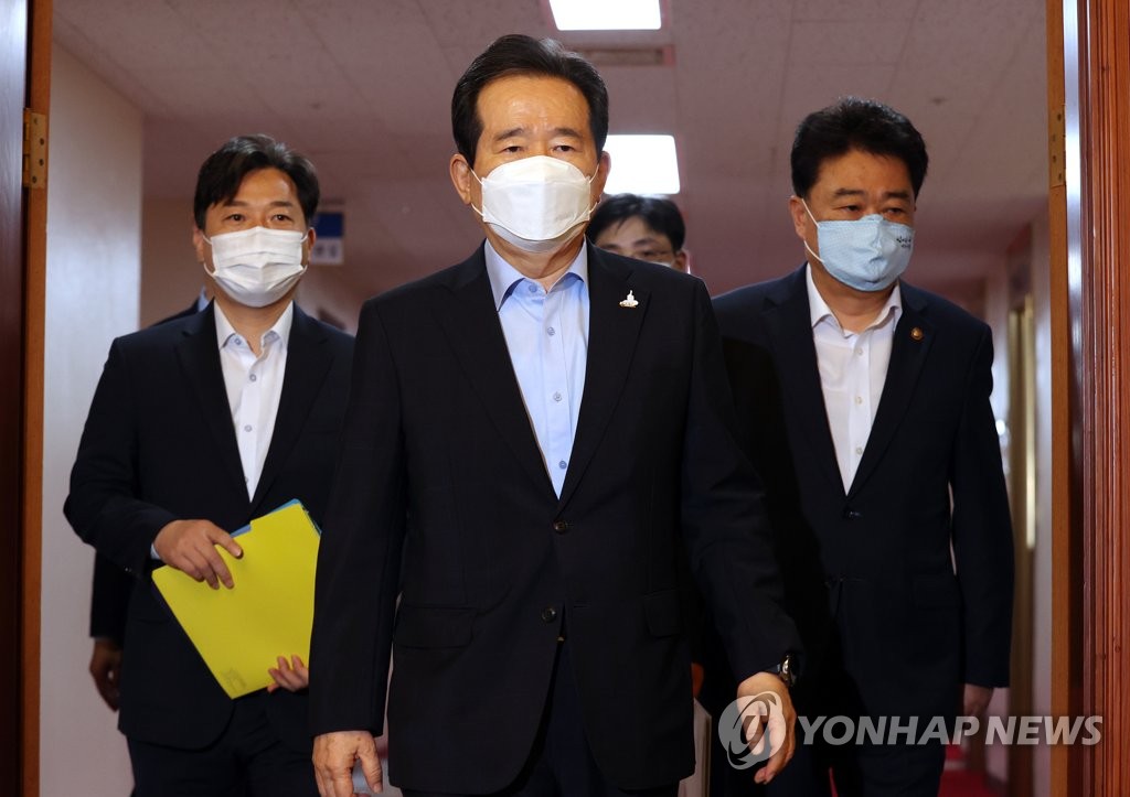 韩总理核酸检测呈阴性重返岗位