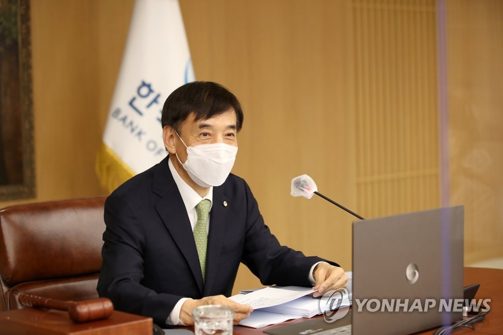 资料图片：韩国银行行长李柱烈 韩联社