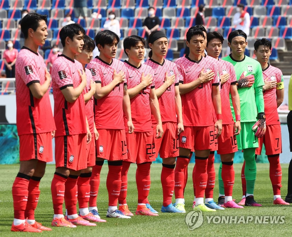韩国国足最新FIFA排名升至第38位