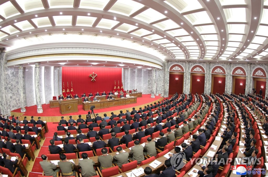 朝鲜劳动党八届三中全会进入第三天 朝鲜劳动党八届三中全会进入第三天
